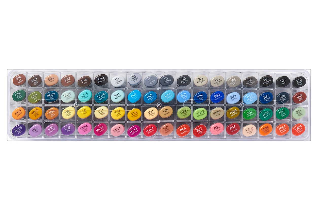 COPIC® Sketch 72PC Marker Set A - Image 3