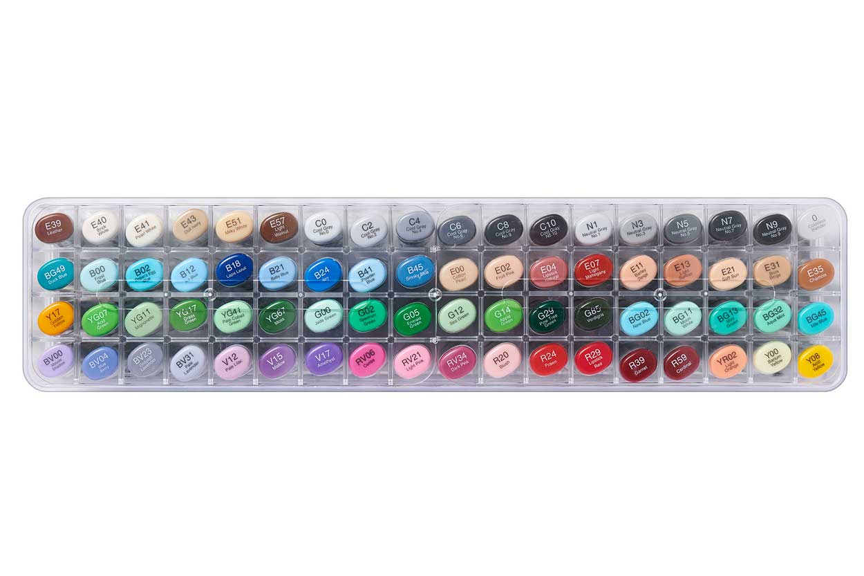 COPIC® Sketch 72PC Marker Set B - Image 3