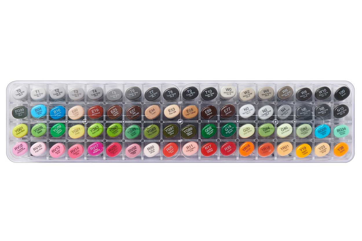 COPIC® Sketch 72PC Marker Set C - Image 3