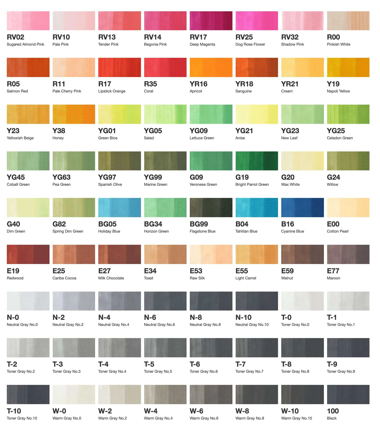 COPIC® Sketch 72PC Marker Set C - Image 6