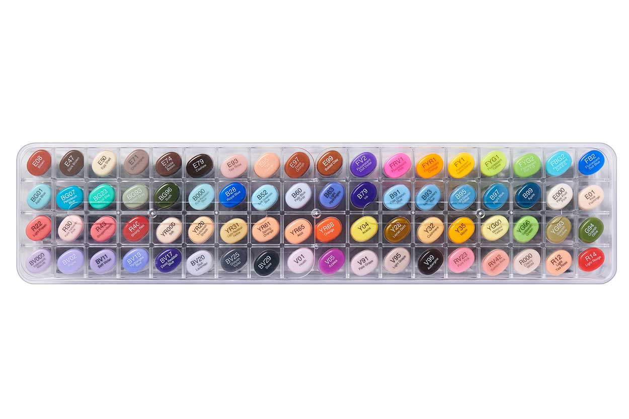 COPIC® Sketch 72PC Marker Set D - Image 3